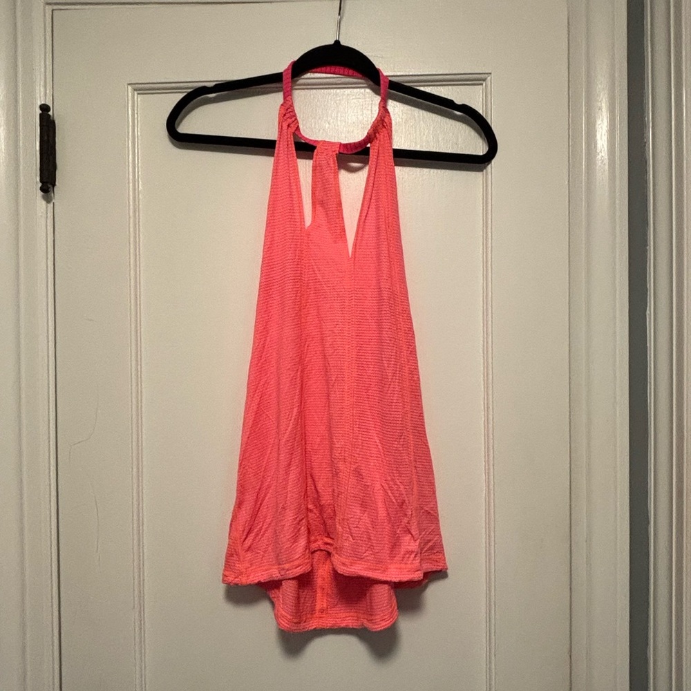 Lululemon Coral Halter Neck Women's Top